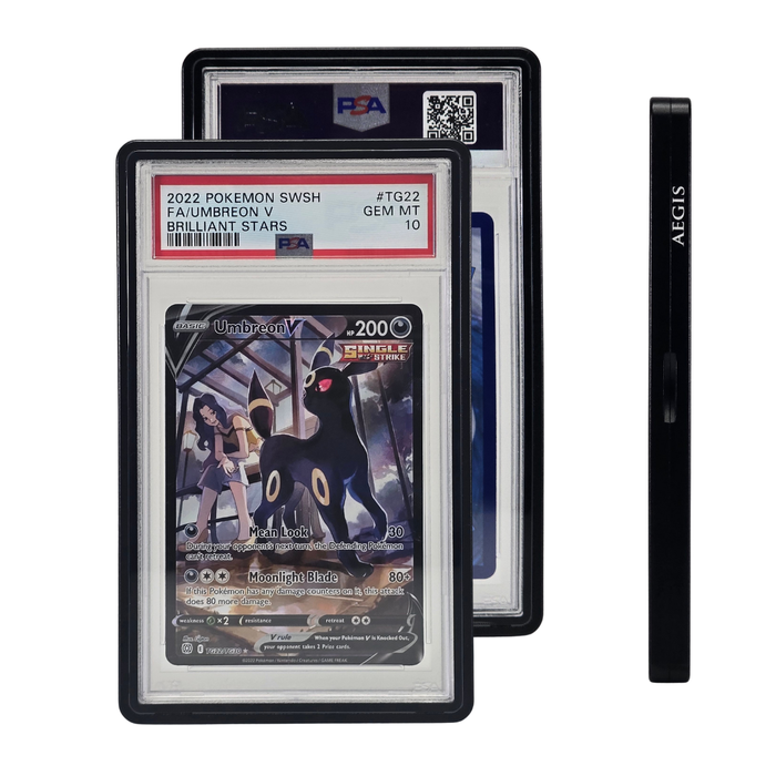 Aegis: Slab Shield - Aluminum Graded Card Holder PSA (Black)