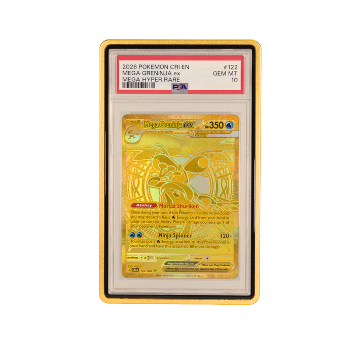 Aegis: Slab Shield - Aluminum Graded Card Holder PSA (Mega Gold)