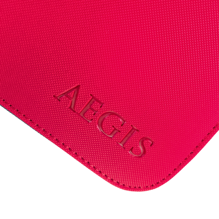 Aegis: 9-Pocket Diamond-Zip Binder (Red)