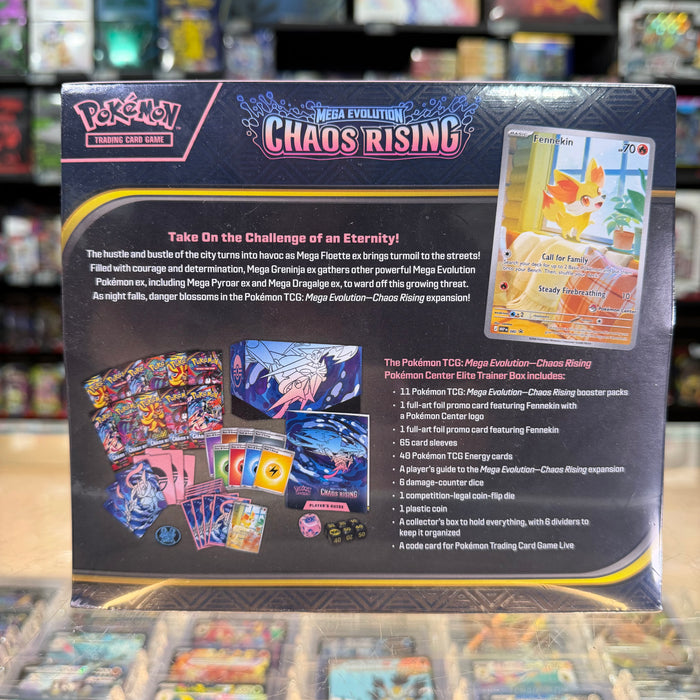 Pokémon TCG: Mega Evolution: Chaos Rising - Elite Trainer Box (Pokémon Center Exclusive)