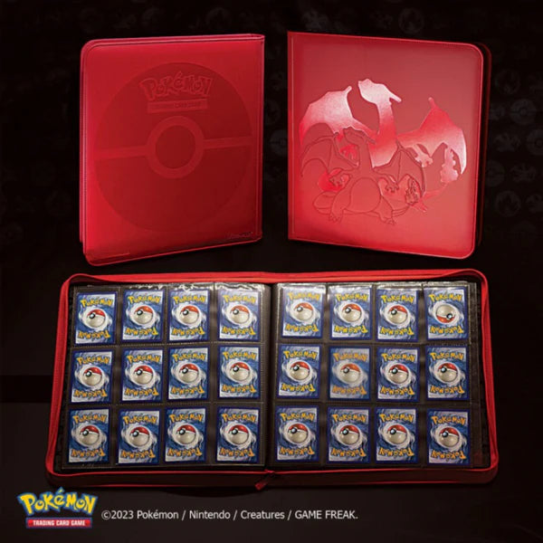 Pokemon Binders Ultra Pro Charizard Pokemon Binder - Premium Trading Card Collection Binder Card Binder 9 Pocket Pokemon Binders Ultra Pro Charizard Pokemon Binder - Premium Trading Card Collection Binder Card Binder 9 Pocket