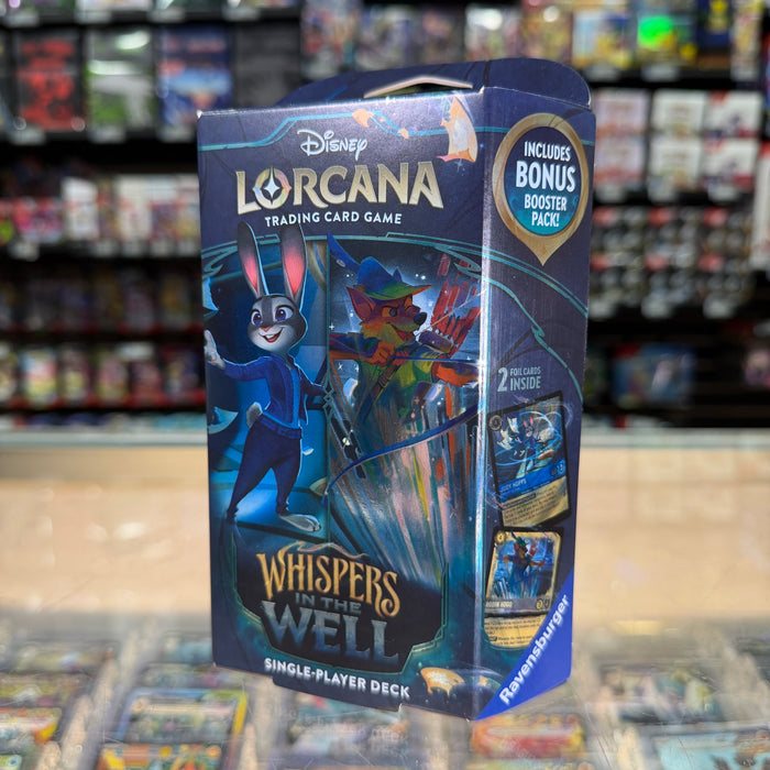 Disney Lorcana: Whispers in The Well - Starter Deck (Sapphire/Steel)