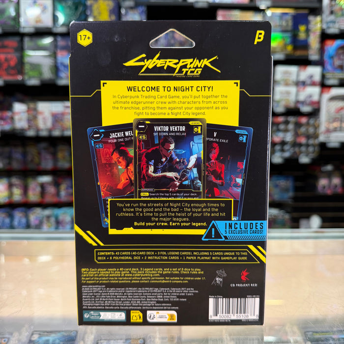 Cyberpunk TCG: Beta Starter Deck - The Heist (Limit 1)