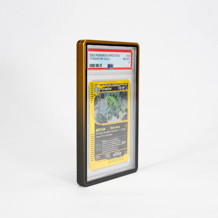 Aegis: Slab Shield - Aluminum Graded Card Holder PSA (Gradient Black-Gold)