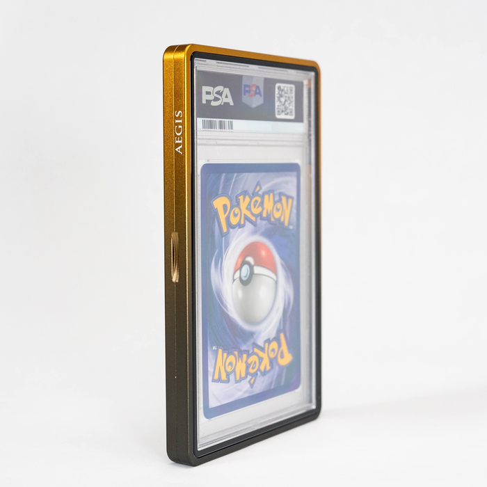 Aegis: Slab Shield - Aluminum Graded Card Holder PSA (Gradient Black-Gold)