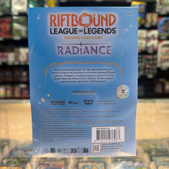 Riftbound TCG: Radiance - Vault Bundle (Limit 1)