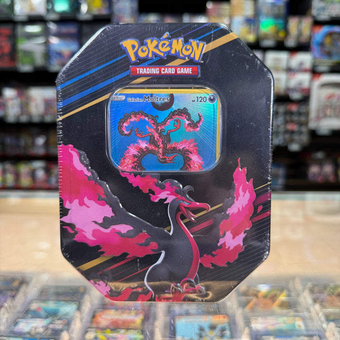 Pokémon TCG: Sword & Shield: Crown Zenith - Tin (Galarian Moltres) (International Version)