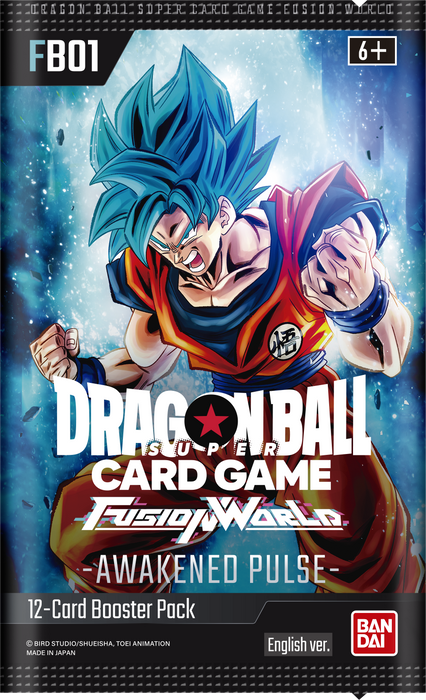 fb01 booster box Shop Dragon Ball Awakened Pulse English TCGHOBBY Each booster pack contains one serial code that can be used in the digital version of the game Dragon Ball Z Fusion World