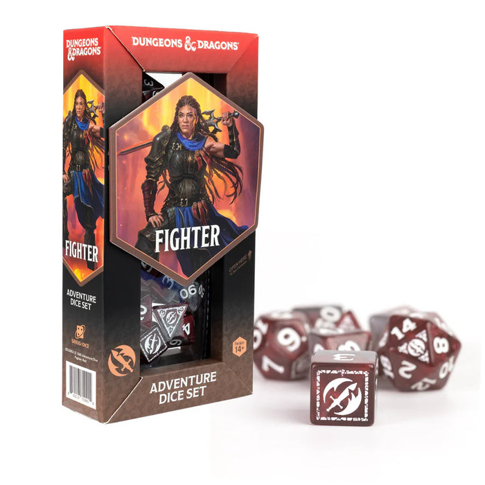 Dungeons & Dragons: Adventure Dice Set 14PC (Fighter)