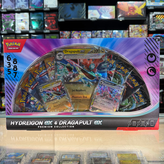 Pokémon TCG: Hydreigon ex & Dragapult ex Premium Collection (Limit 1)