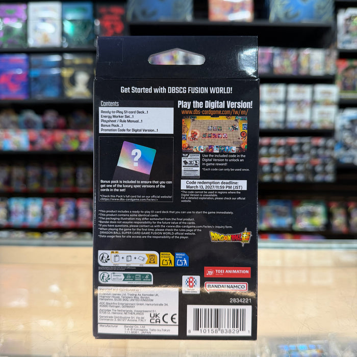 Dragon Ball Super TCG: Fusion World: Starter Deck EX - The Beat of Ki (FS12)