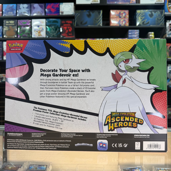 Pokémon TCG: Mega Evolution: Ascended Heroes - Premium Poster Collection (Mega Gardevoir)