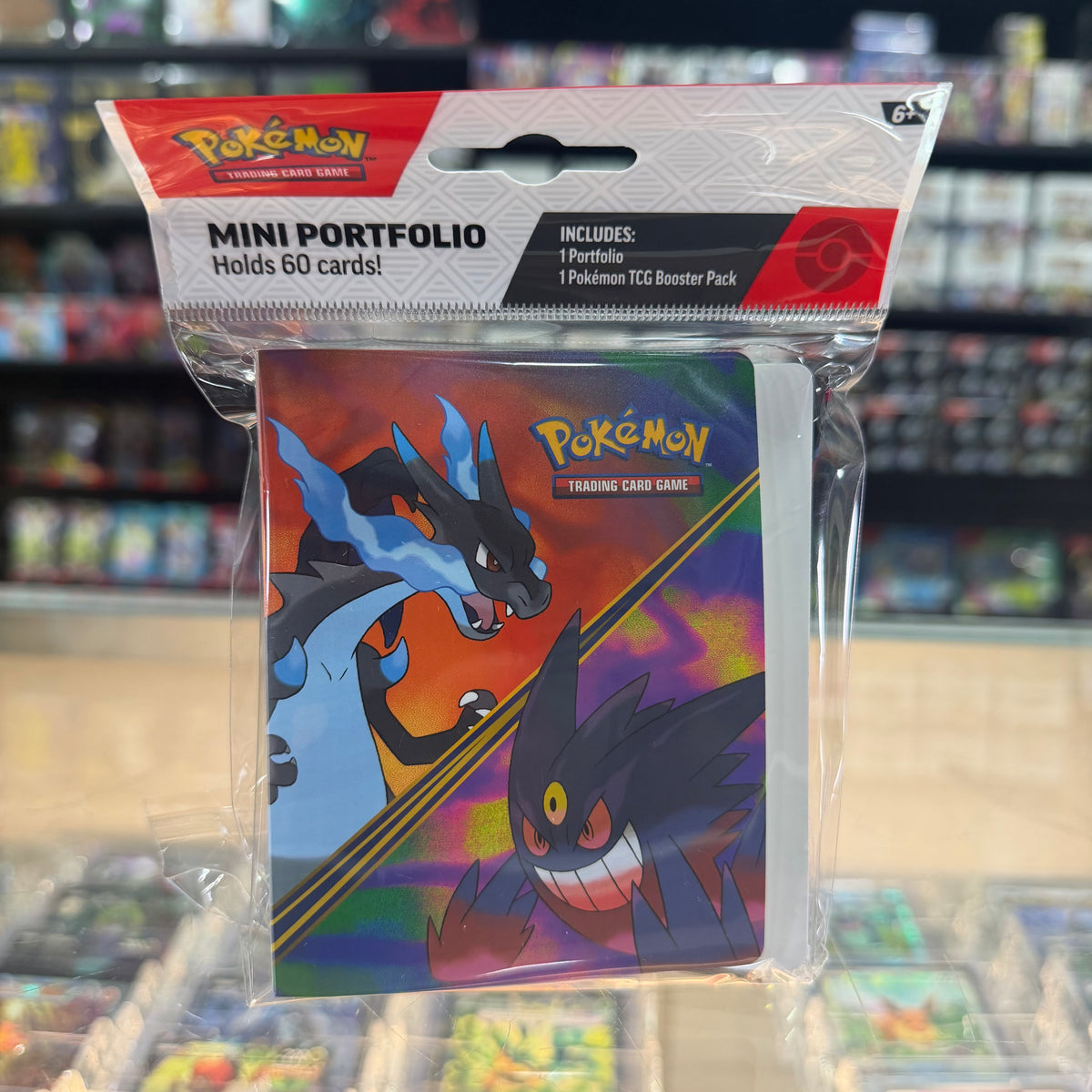 pokémon trading card game mini portfolio with booster Pokémon TCG: Mega Evolution: Phantasmal Flames