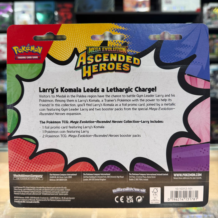 Pokémon TCG: Mega Evolution: Ascended Heroes - 2-Pack Blister (Larry) (Limit 1)