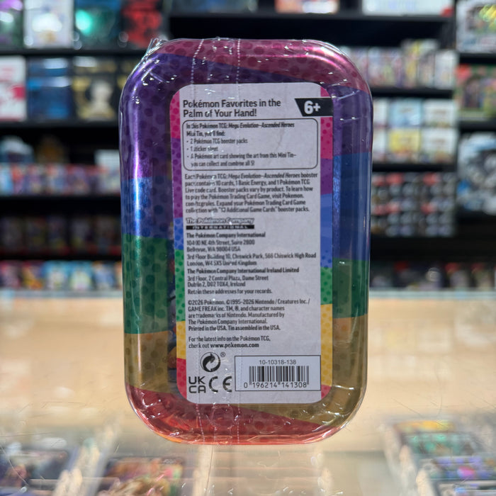 Pokémon TCG: Mega Evolution: Ascended Heroes - Mini Tin (ASSTD) (Limit 2)