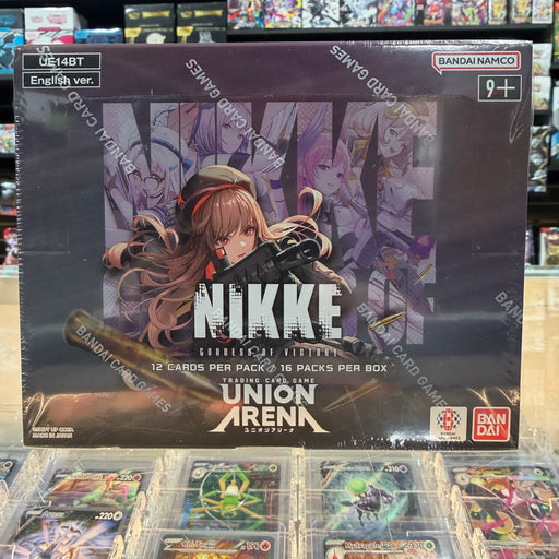 Union Arena TCG: GODDESS OF VICTORY: NIKKE - Booster Box Smoke and Mirrors Hobby Union Arena TCG: GODDESS OF VICTORY: NIKKE - Booster Box Smoke and Mirrors Hobby