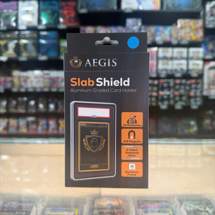 Aegis: Slab Shield - Aluminum Graded Card Holder PSA (Light Blue)