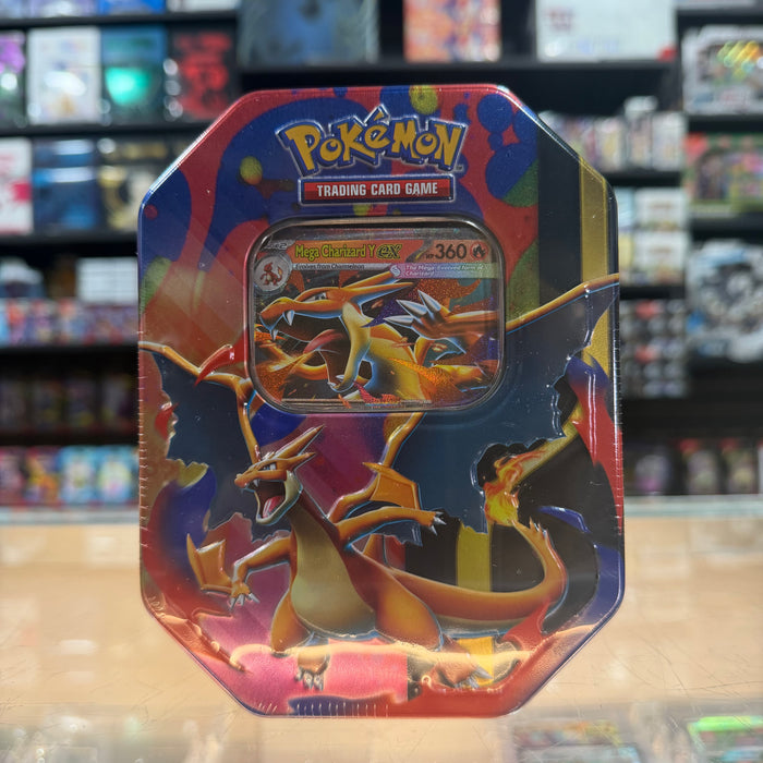 Pokémon TCG: Mega Charizard Tin (Mega Charizard Y ex) (Limit 1)