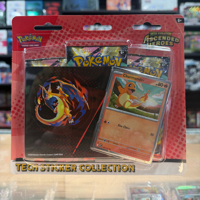 Pokémon TCG: Mega Evolution: Ascended Heroes - Tech Sticker Collection (Charmander) (Limit 1)