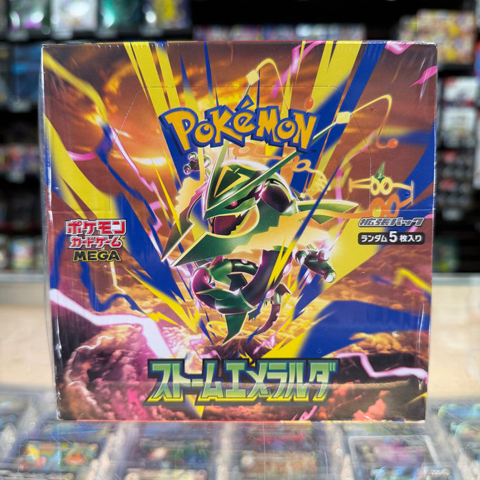 Pokémon TCG: Mega Evolution: Storm Emeralda - Booster Box (J)