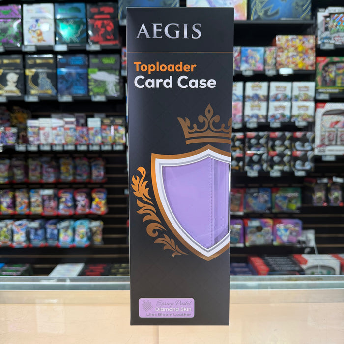 Aegis: Toploader Card Case (Spring Pastel - Lilac Bloom)