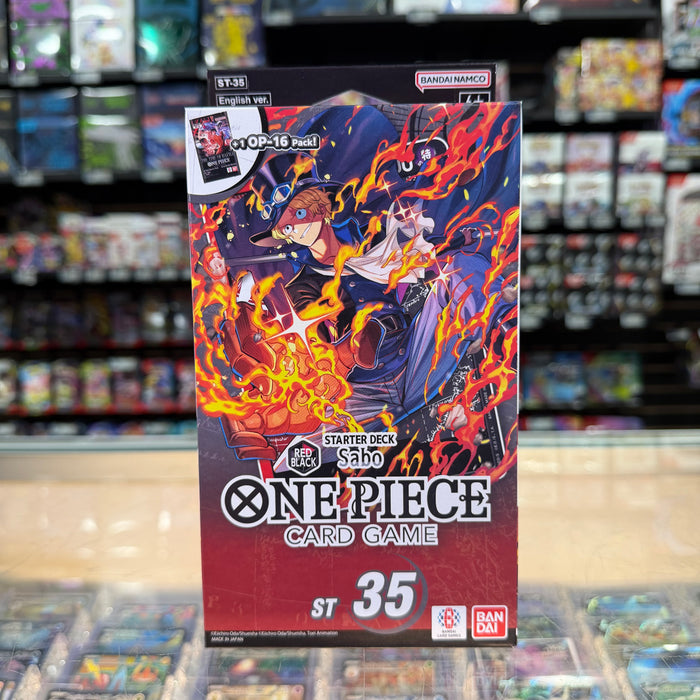 One Piece TCG: Sabo (Red/Black) [ST-35] - Starter Deck (Limit 1)