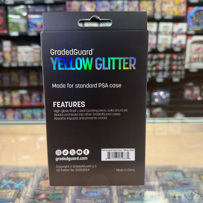 GradedGuard: Hobby Store Limited Edition PSA (Yellow Glitter) (Limit 1)