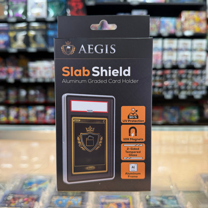 Aegis: Slab Shield - Aluminum Graded Card Holder PSA (Silver)