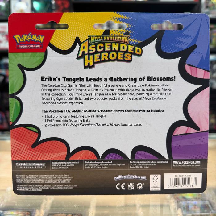Pokémon TCG: Mega Evolution: Ascended Heroes - 2-Pack Blister (Erika) (Limit 1)
