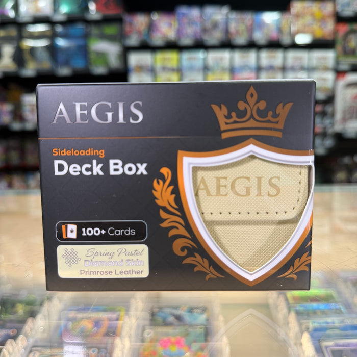 Aegis: Sideloading Deck Box 100+ (Spring Pastel - Primrose)