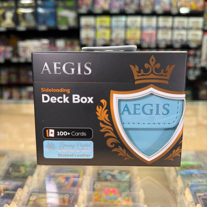 Aegis: Sideloading Deck Box 100+ (Spring Pastel - Bluebell)