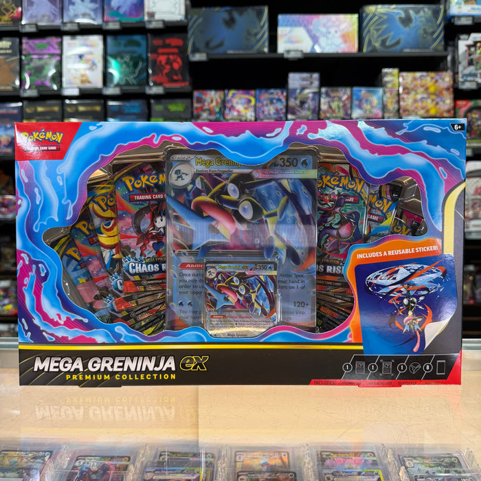 Pokémon TCG: Mega Greninja ex Premium Collection (Limit 1)