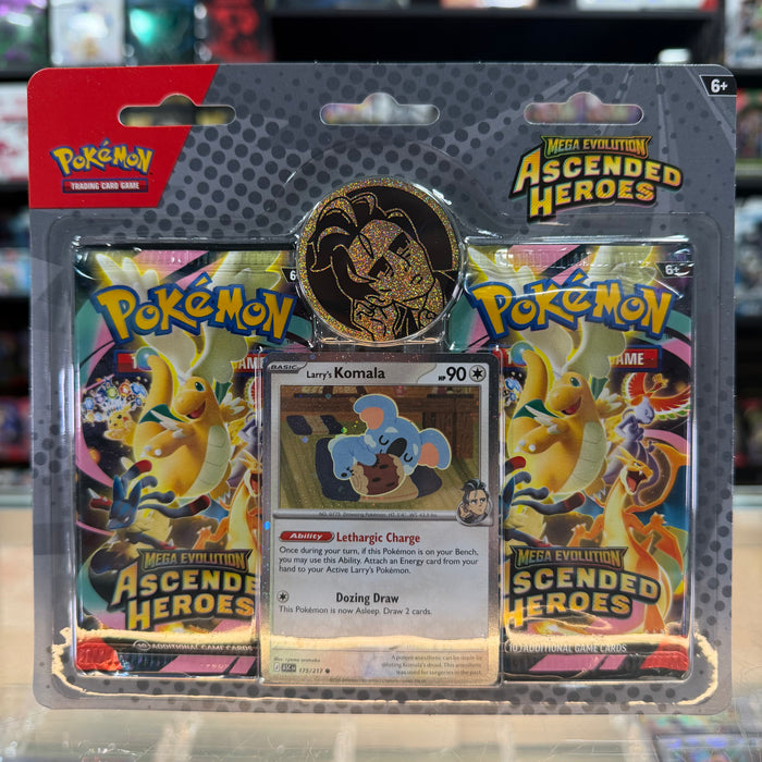 Pokémon TCG: Mega Evolution: Ascended Heroes - 2-Pack Blister (Larry) (Limit 1)