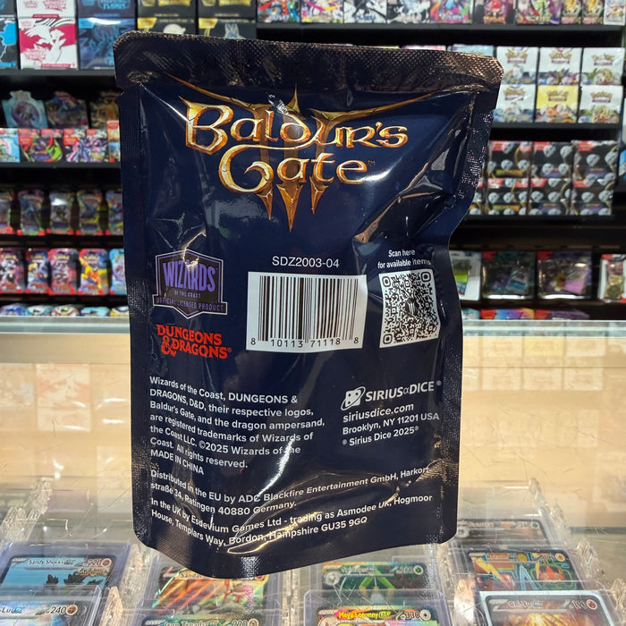 Dungeons & Dragons: Baldur's Gate 3 - Treasure Pack Dice Set