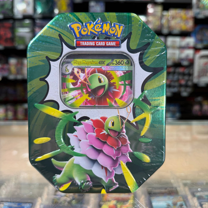 Pokémon TCG: Mega Evolution: Ascended Heroes - Mega Meganium ex Tin (Limit 1)
