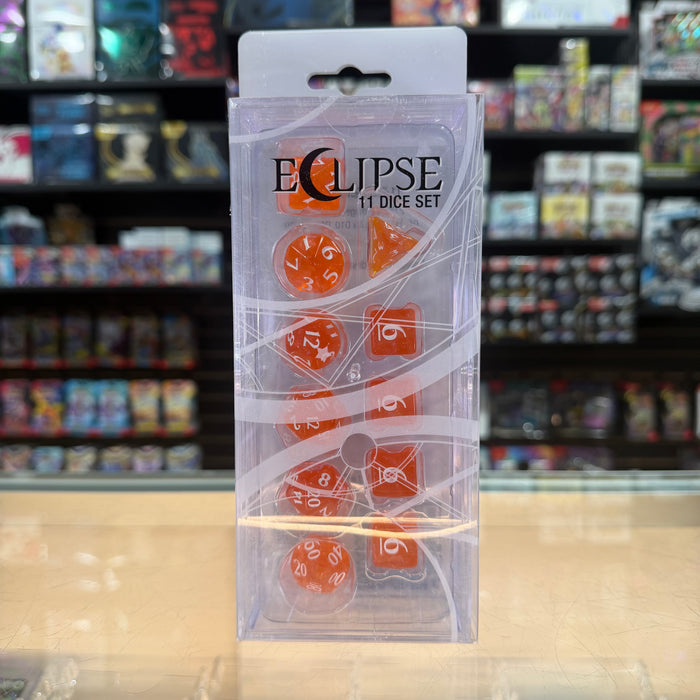 Ultra-PRO: Eclipse - RPG Dice Set 11PC (Pumpkin Orange)