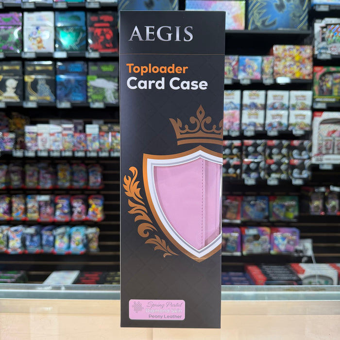 Aegis: Toploader Card Case (Spring Pastel - Peony)