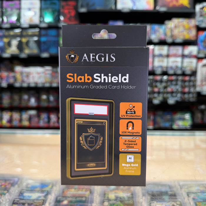 Aegis: Slab Shield - Aluminum Graded Card Holder PSA (Mega Gold)