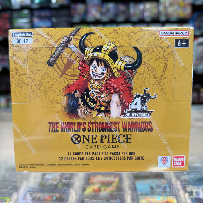 One Piece TCG: The World's Strongest Warriors [OP-17] Booster Box (Limit 1)