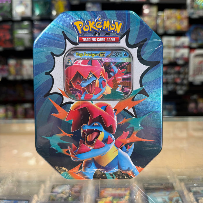 Pokémon TCG: Mega Evolution: Ascended Heroes - Mega Feraligatr ex Tin (Limit 1)