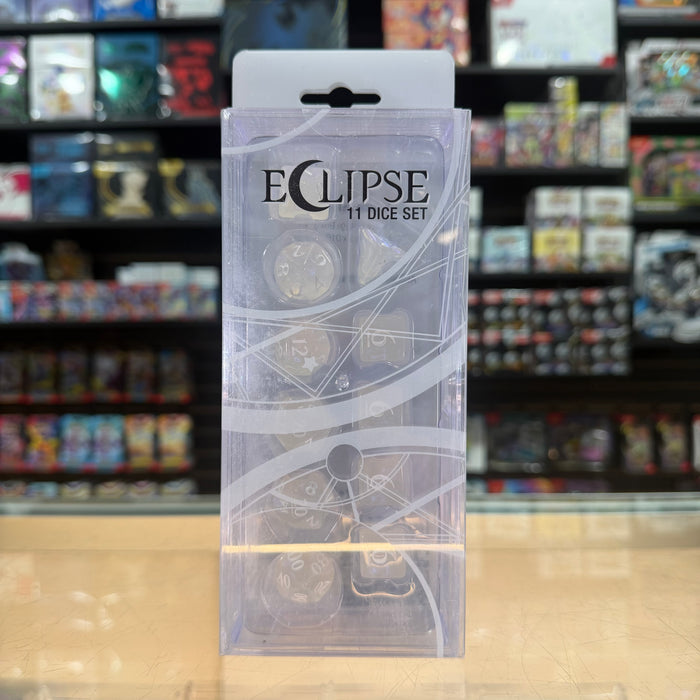 Ultra-PRO: Eclipse - RPG Dice Set 11PC (Arctic White)