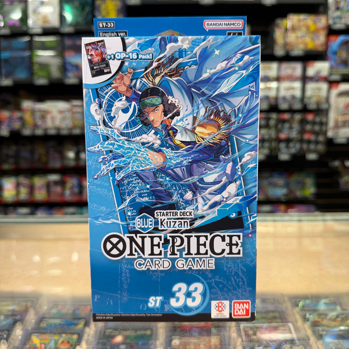 One Piece TCG: Kuzan (Blue) [ST-33] - Starter Deck (Limit 1)