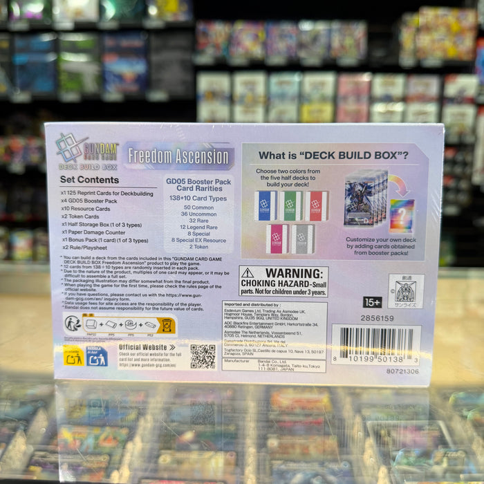 Gundam TCG: Freedom Ascension - Deck Build Box [SC01] (Limit 1)