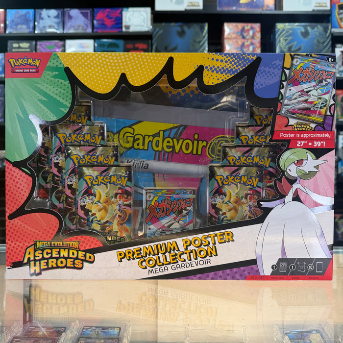 Pokémon TCG: Mega Evolution: Ascended Heroes - Premium Poster Collection (Mega Gardevoir)