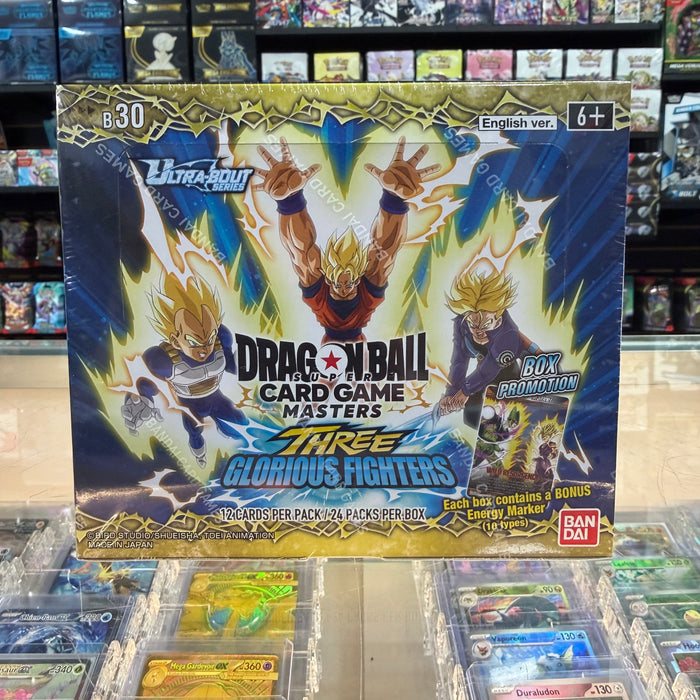 Dragon Ball Super Masters TCG: Three Glorious Fighters [BT30] - Booster Box