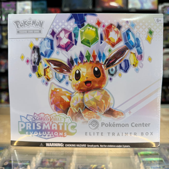 Pokémon TCG: Scarlet & Violet: Prismatic Evolutions - Elite Trainer Box (Pokémon Center Exclusive)
