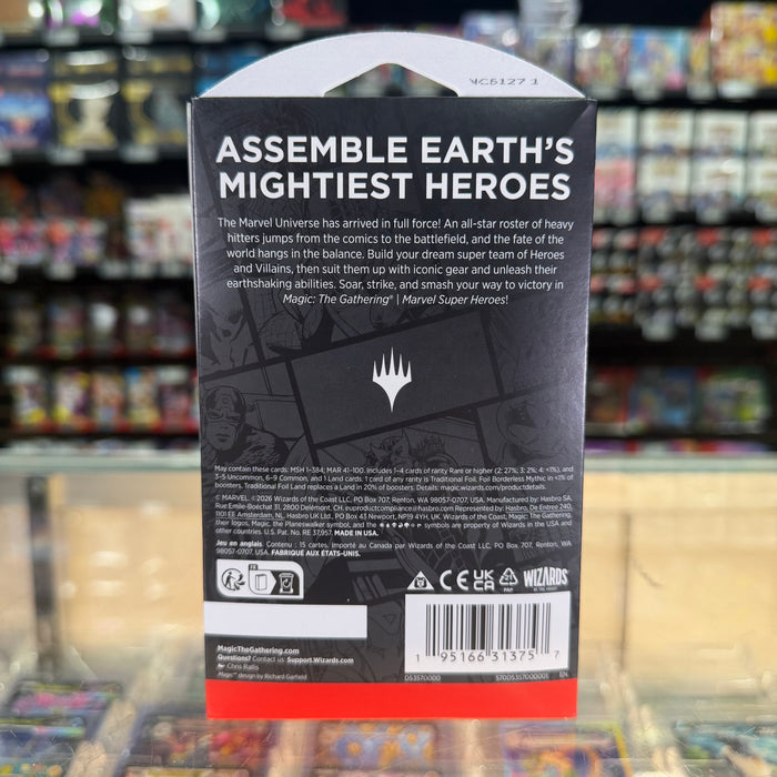 Magic: The Gathering - Marvel Super Heroes - Sleeved Play Booster Pack