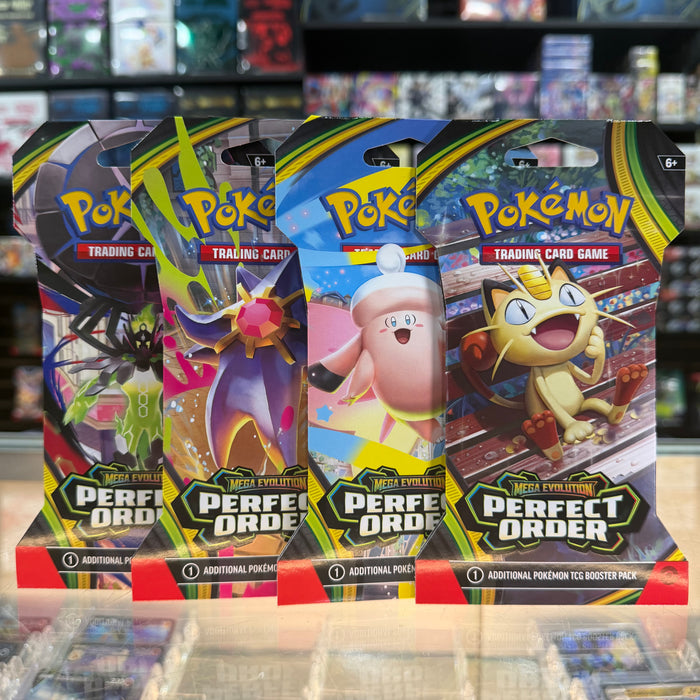 Pokémon TCG: Mega Evolution: Perfect Order - Sleeved Booster Pack (Limit 10)