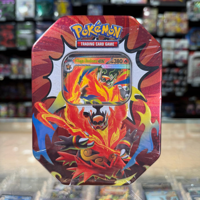 Pokémon TCG: Mega Evolution: Ascended Heroes - Mega Emboar ex Tin (Limit 1)