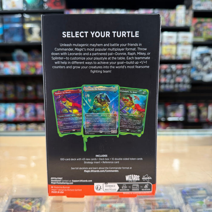 Magic: The Gathering - Teenage Mutant Ninja Turtles - Commander Deck (Turtle Power)
